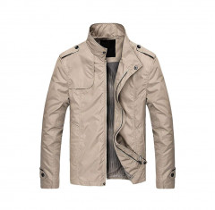  Full Sleeve Casual Mens Leather Jacket
