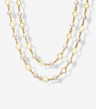 Classic Style Gold Necklace