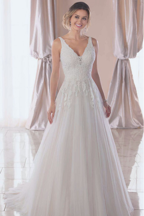Full Stitched Layers Ball Gown