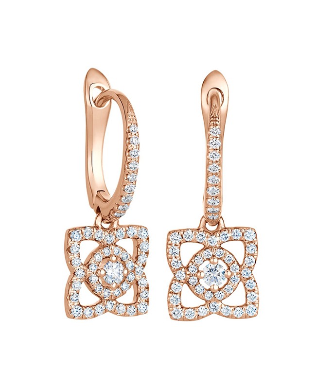 Raizel diamond stud earrings